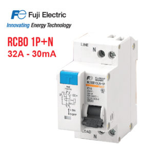CB chống giật RCBO Fuji Electric 1P+N 32A BC32E1CL-1N