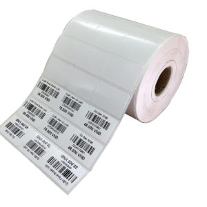 Giấy Decal in mã vạch loại 3 tem