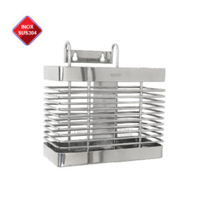 Ống đựng đũa inox SUS304 2 ngăn