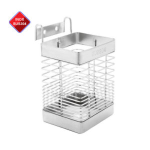 Ống đựng đũa inox SUS304 1 ngăn