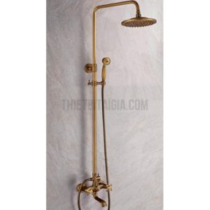 Sen cây nóng lạnh đồng thau phong cách cổ điển