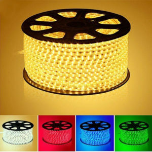 Đèn LED dây 1 đường bóng 3014 màu trắng vàng xanh lá xanh dương đỏ