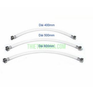 Dây cấp nước nhựa loại tốt 40-50-60cm cho chậu rửa bát