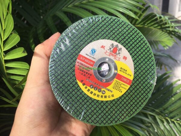 Hộp 50 lưỡi đá cắt sắt, đá cắt inox sư tử xanh 105mm