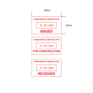 Dấu ngày tháng năm có nội dung số và chữ Shiny S-828D