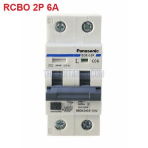 CB chống giật RCBO Panasonic 2P 6A BBDE20631CNV