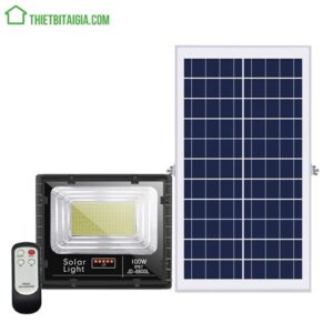 Đèn năng lượng mặt trời Jindian 100W JD-8800L tấm pin rời