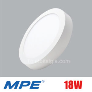 Đèn led ốp trần tròn nổi MPE 18W SRPL phi 217mm