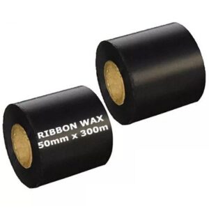 Mực in mã vạch Premium Wax 50mmx300m Outside in tem trắng