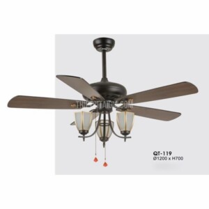 Quạt trần trang trí có đèn Verona QT-119