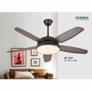 Quạt trần trang trí có đèn Verona QT-1537