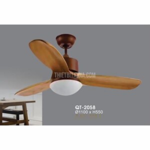 Quạt trần trang trí có đèn Verona QT-2058