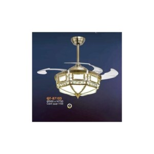 Quạt trần trang trí có đèn Verona QT-87103