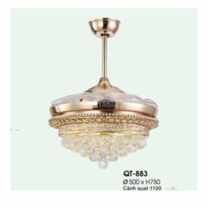 Quạt trần trang trí có đèn Verona QT-883