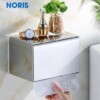 Hộp đựng giấy vệ sinh inox 304 vuông cấp HG06
