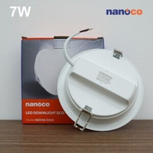 Đèn âm trần tròn Nanoco 7W dòng ECO NED076