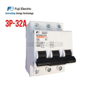 CB tép 3 Pha MCB 3P 32A Fuji Electric BC63E1CG-3P