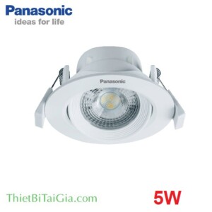 Đèn âm trần chỉnh góc Panasonic loại tròn 5W góc chiếu 38 độ NNNC7630188-NNNC7631188-NNNC7635188