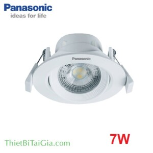 Đèn âm trần chỉnh góc Panasonic loại tròn 7W góc chiếu 38 độ NNNC7630288-NNNC7631288-NNNC7635288