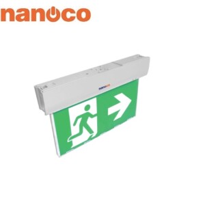 Đèn LED exit thoát hiểm Nanoco NEX2108C có chứng nhận PCCC