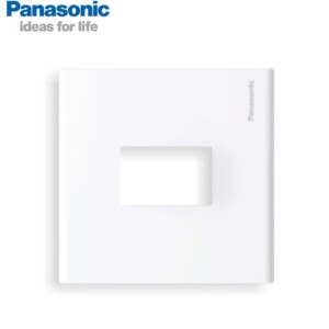 Mặt 1 công tắc ổ cắm vuông Panasonic WEB7812SW
