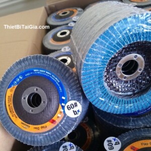 Nhám xếp mài inox màu xanh Hansome số 40-60 loại tốt