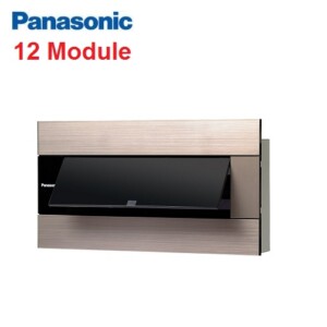 Tủ điện âm tường Panasonic vàng ánh kim 12 đường BQDX12G11AV