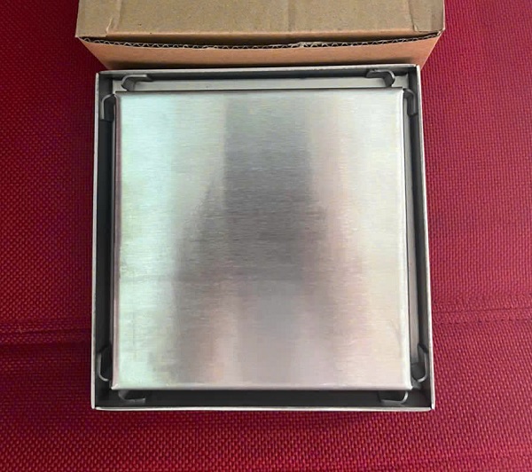 Phễu thoát sàn inox 304 cao cấp chống hôi chống côn trùng CH14 KT 15x15cm ống 90 - 110mm - Hình ảnh 6