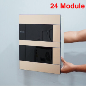 Tủ điện âm tường Panasonic vàng ánh kim 24 đường BQDX24G11AV