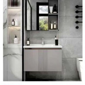 Tủ Lavabo nhôm treo tường 07 KT 60x48cm