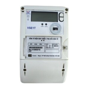 Công tơ điện tử 1 pha nhiều biểu giá gián tiếp hai chiều loại 5(10)A VSE1T-510B