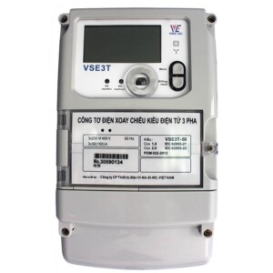 Công tơ điện tử 3 pha nhiều biểu giá trực tiếp 50(100)A VSE3T-50