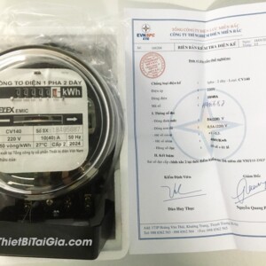 Công tơ điện đồng hồ điện lực 1 pha 2 dây 10(40A) EMIC