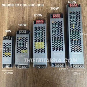 Nguồn tổ ong nhỏ gọn cho led dây 12V 60W 100W 200W 300W 400W