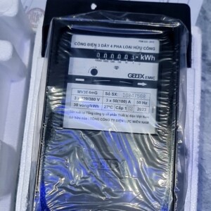Đồng hồ điện cơ 3 Pha 4 dây 3x50 (100A) EMIC có kiểm định MV3E4mG