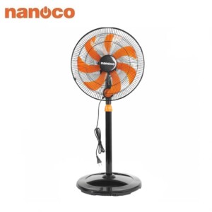 Quạt đứng Nanoco màu cam đen cao 100cm 47W NLF1622