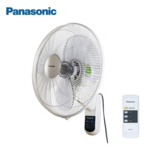 Quạt treo tường Panasonic có remote màu trắng ngà 51W F-409MG