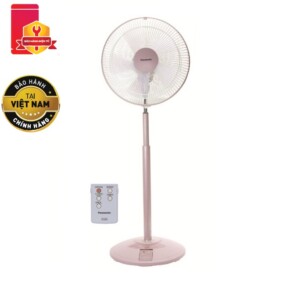 Quạt cây đứng Panasonic màu hồng cao 105cm F-308NHP