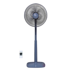 Quạt đứng Panasonic màu xanh có remote cao 143cm 51W F-409KB