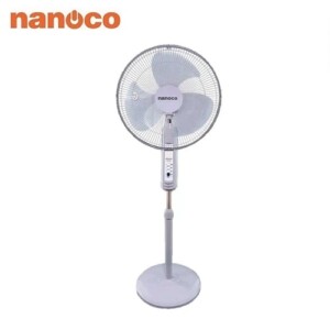 Quạt đứng Nanoco màu xám cao 140cm gió 85m3 47W NSF1601G