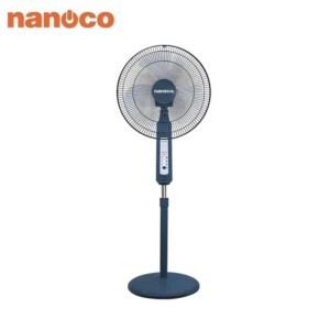 Quạt đứng Nanoco màu xanh cao 140cm gió 85m3 47W NSF1601G-B