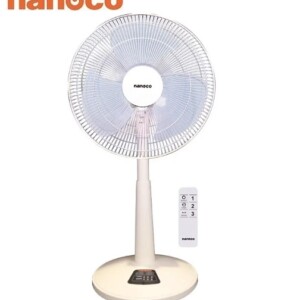 Quạt lửng đứng Nanoco có remote màu Beige cao 93cm 47W NLF1624RC-BE