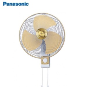 Quạt treo tường Panasonic màu vàng ánh kim 2 dây 47.5W F-409UGO