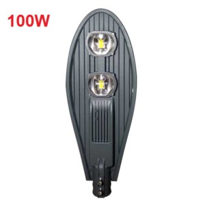 Đèn đường pha led hình chiếc lá 100W 2 mắt led KM chống nước