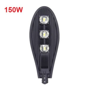 Đèn đường pha led hình chiếc lá 150W 3 mắt led KM  chống nước