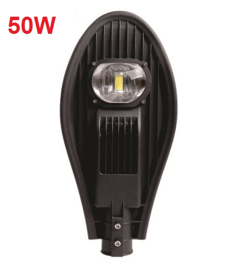 Đèn đường pha led hình chiếc lá 50W 1 mắt led KM chống nước