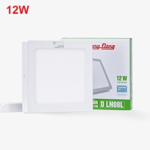 Đèn Led ốp trần vuông Rạng Đông 12W LN08 KT 170x170