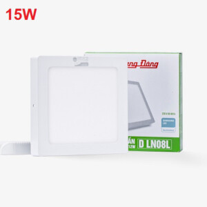Đèn Led ốp trần vuông Rạng Đông 15W LN08 KT 170x170