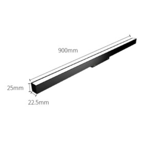 Đèn led ray âm nam châm mặt trắng 36W dài 90cm