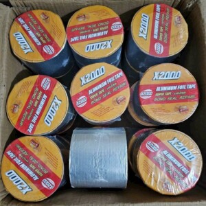 Băng keo chống thấm dột X2000 Aluminum Foil Tape rộng 5cmx4.5m